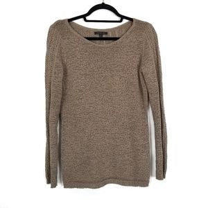 RACHEL ZOE Brown Tan Karla Knit Oversized Sweater
